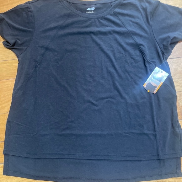Avia‎ Women's Short Sleeve Oversize Tee T-Shirt Black Soot NWT Loose Fit - Picture 16 of 16